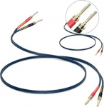 K&otilde;larikaabel koos pin-poolsete banaanipistikutega, 2 Pack 9.8Ft / 3m 13AWG k&otilde;larikaabel kullatud banaanipistikutega, vastupidav sinine Hi-Fi & Home Audio tarvikud