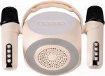 Celly, juhtmevaba k&otilde;lar kahe mikrofoni ja RGB tuledega, Bluetooth-mikrofon, mille ulatus on kuni 10 m, v&auml;ljund 5 W selge ja v&otilde;imsa heli, laulmise ja m&auml;ngimise jaoks.