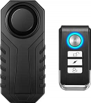 Jalgrattah&auml;ire, 113 dB vargusevastane alarm koos kaugjuhtimispuldiga, vibratsiooni liikumisandur veekindel mootorratta, motorolleri, jalgratta, ukse jaoks