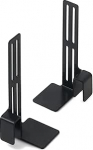 TV Box & Game Console Holder | Rear of Pedestal TV Furniture | Compatible with Xbox & PS4 | Fits Pedestal TV Stand (Black)