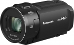 Panasonic HC-V900E-K Full HD videokaamera FHD Video 25mm F1.8 lainurkobjektiiv 24X optiline zoom h&uuml;briid OIS+ HDR Zoom mikrofon puuteekraaniga must