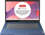 Lenovo Chromebook IdeaPad Slim 3 | 14 Inch Full HD Display | MediaTek Kompanio 520 | 4GB RAM | 64GB SSD | ARM Mali-G52 Graphics | Chrome OS | QWERTZ | Blue