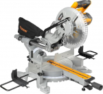 Hoteche 255 mm laasersaag 2000 W 220-240 V 50/60 Hz 5000 RPM t&auml;psete l&otilde;igete tegemiseks 315 x 90 mm 0&deg; juures 215 x 90 mm 45&deg; juures 40T TCT saetera koos lisatarvikutega ideaalne gaituursaagimiseks ja l&otilde;ikamiseks