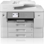 Brother MFC-J6957DW DIN A3 Business Ink 4-in-1 Multifunctional Printer (30 Pages/Min, Inkjet, USB, LAN, WLAN, Duplex Printing) White/Grey, 576 x 477 x 445 mm (W x D x H)