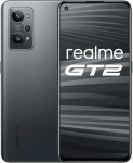realme GT 2 5G nutitelefon ilma lepinguta, 120Hz AMOLED, Snapdragon 888 5G, tugev 5000 mAh aku, 65 W SuperDart laadimine, X-Axis lineaarne mootor, Dual SIM, 8 + 128 GB, terasest must