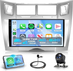 4G+64G juhtmevaba Carplay Android autoraadio Toyota Yaris/Vizi 2005-2011 jaoks