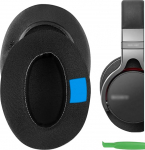 Geekria Sport Cooling Gel asendusk&otilde;rvapadjad Sony MDR-1ABT, MDR-1RBT, MDR-1RNC k&otilde;rvaklappidele, k&otilde;rvapadjad, k&otilde;rvapadjad asendamine (eriti paks)