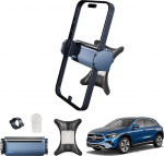 Auto mobiiltelefoni hoidik, mis &uuml;hildub Mercedes Benz A-klassi W177 V177 2019-2024 / GLA CLA 2020-2024, Benz Electric mobiiltelefoni hoidik, GLA telefoni hoidik, 360&deg; p&ouml;&ouml;ramine, k&otilde;ikidele nutitelefonidele 4