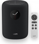 WiiM Sound Smart Speaker 1,8-tollise puuteekraaniga, Hi-Res 24 bit/192 kHz, AI RoomFit ruumikorrektsioon, 100 W tippv&otilde;imsus, Wi-Fi 6E / Bluetooth 5.3, Multiroom & Stereo Pairing, kaugjuhtimispult (must)