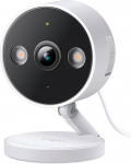 TP-Link Tapo C120 valvekaamera sise- ja v&auml;litingimustes, magnetiline alus, 2K resolutsioon, sisseehitatud kaks valgusfoori, kuni 512 GB kohalik m&auml;lu SD-kaardil, IP66, &uuml;hildub Alexa ja Google'iga.