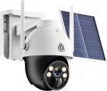 4G LTE v&auml;litingimustes kasutatav p&auml;ikesevalvekaamera koos SIM-kaardiga, 2K PTZ IP-kaamera traadita v&auml;litingimustes koos v&auml;rvilise &ouml;&ouml;vaatega 355&deg;/90&deg; p&ouml;&ouml;ratavusega, TF-kaardipesa, PIR-tuvastus, 2-suunaline heli, IP66 veekindel