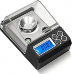 Digitaalne skaala, 0.001g digitaalne loendusskaala, 20g, 30g, 50g, 0.001g Precision Portable Electronic Jewelry Scale, Gold Germ Medicine Scale (30g 0.001g)