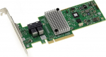 Kalea-INFORMATIQUE PCIe 3.0 SAS 12GB kontrollerkaart 8 sisemise pordiga ja Raid 0 1 5 10 50 JBOD LSI OEM mudel 9340-8i. K&otilde;rge ja madala profiiliga Ref H3-25499-04002