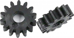 Hammasrataste hammasratas mootorik&auml;igukasti 1 tk 142B 14T hammasrataste komplekt 14 hammast 1/4" l&auml;bim&otilde;&otilde;t paksus 2mm auk 2.05mm 14T must ketasratas