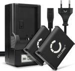 CELLONIC, 2 x Panasonic Lumix DMC-TZ41, DMC-ZS100, DMC-TZ37 (3.7V, 1050mAh) + laadija.