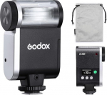 Godox iA32 Mini Camera Flash, nurga reguleeritav v&auml;lk, GN15 8 tasemega v&auml;lklambi j&otilde;udlusega, CCT 6200K&plusmn;200K v&auml;lk Canon/Sony/Fuji/Nikon/Panasonic/Olympus, &uuml;he kontaktiga Hotshoe'ga kaameratele.