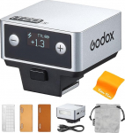 Godox iT20 S iT20-S IT20S TTL Mini Camera Flash 700 v&auml;lku, 1.5s taaskasutus, 6 taset (1/32-1/1 v&otilde;imsus), sisseehitatud liitium aku, magnetiline hajuti ja filter, Sony kaameratega &uuml;hilduv v&auml;lk