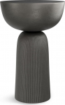 SIMPLIHOME Hughes kaasaegne metallist k&uuml;ljelaud t&auml;ielikult kokku pandud elutuba magamistuba 14" lai must nikkel