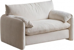 Love Seat Chenille Diivan, diivan Modulaarsed diivanid paksude padjadega, Mall Modern Loveseat Diivanid v&auml;ikesesse ruumi, magamistuppa, korterisse, elutuppa (1,25 m)