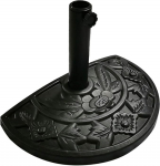 Ram&reg; 10kg vaigust poolringikujuline p&auml;ikesevarju baas P&auml;ikesevarju baas aed v&auml;ljas reguleeritav p&auml;ikesevarju statiiv