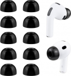 SOULWIT M&auml;luvaht k&otilde;rvaklapid AirPods Pro 3 (3. p&otilde;lvkond 2025), Pro3 asendusk&otilde;rvaklappide tarvikud (must/XS)