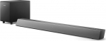 Philips TAB5308/10 Soundbar 2.1 koos juhtmevaba subwooferiga | 140 W | 4,5-tolline k&otilde;lar | 4 EQ režiimi | HDMI ARC | Audio In | Optiline sisend | Kompakt | Kaugjuhtimispult | Seinakinnitus | Tume Hall