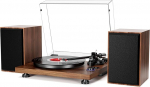 HiFi plaadim&auml;ngija Bluetooth USB, plaadim&auml;ngija koos k&otilde;lariga, Dual Compact System Stereo s&uuml;steem, reguleeritav vastukaaluga magnetkassett, RCA v&auml;ljund