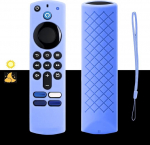 Silikon-Fernbedienung, Ersatz f&uuml;r Smart HD Streaming 3. Generation, 4K-Fernbedienung, rutschfest, waschbar, Schutzh&uuml;lle mit Umh&auml;ngeband