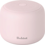 Bobtot kaasaskantav Bluetooth-k&otilde;lar, juhtmevaba veekindel k&otilde;lar valju stereoheliga, 15 tundi m&auml;nguaega, laetav aku, sisseehitatud mikrofon koos rihmaga (roosa)