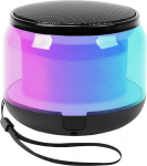 mumisuto Kaasaskantav Bluetooth k&otilde;lar 3D ruumi heliga & RGB valgustus & paelad, Mini k&otilde;lar, v&auml;ike muusikakast Bluetooth iPhone'ile, Androidile, TWS sidumine, kingitused t&uuml;drukutele, poistele
