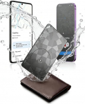 Slim Wallet Finder, Bluetooth Card Tracker und Item Locator f&uuml;r Gep&auml;ckanh&auml;nger, Geldb&ouml;rse, P&auml;sse