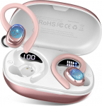 Bluetooth 5.4 k&otilde;rvaklapid Sport, 2026 k&otilde;rvaklappide traadita Bluetooth 6D Stereo/4 ENC mikrofoniga, 50H m&uuml;ravastased k&otilde;rvaklapid, k&otilde;rvaklappidega k&otilde;rvaklapid, IP7 veekindlad k&otilde;rvaklapid spordi jaoks