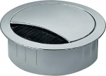 Kaabli l&auml;bip&auml;&auml;s 60 mm roostevabast terasest viimistlus, l&auml;bim&otilde;&otilde;t: Kaabel Tidy Grommet