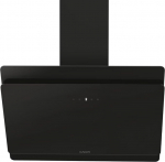 Candy CDG7CBP8B Dekoratiivne Dunstabzugshaube, 70 cm, 4 Leistungsstufen, 611 M3/H, Touch-Steuerung, Anti-Fett-Aluminiumfilter und Kohlefilter, LED-Beleuchtung, 62 dB, Schwarz