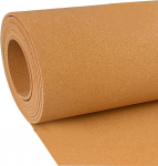 TOYOUNGUP Cork Roll Cork, Cork Board for Office, Cork Shelf Liner, Natural Cork Tiles, Sound Insulation, 6mm 8mm Thick, For Floor Home Board Corner Wall LineBrown (Color : Thick 6mm, Size :