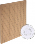 SAFIGLE Macrame Board valmistatud korgist pins kahepoolne Knot Board Macrame k&auml;ev&otilde;ru projektide vastupidav korduvkasutatav kaasaskantav DIY Knot tehnikate jaoks