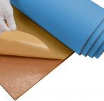 Blaue Korktafelrolle, 1,22 x 4,92 m, selbstklebend, 8 mm dick, Pinnwand f&uuml;r Heimdekoration, Wanddekoration, DIY-Bastelarbeiten, Korkplattenrolle f&uuml;r Bilder/Notizen)