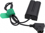 HangTon Camera Monitor D-tap NP-F970 F750 F570 F550 Dummy Battery Power Adapter for BMPCC 6K Pro, Zoom F6, Atomos Shogun Inferno Ninja (70 cm)