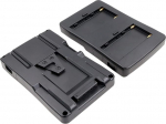 NP-F970 F750 F550 akuplaat V-Lock V-Mount luku kinnitusse Adapter D-Tap 16.8V Sony Anton Bauer kaameramonitorile
