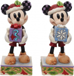 Jim Shore Enesco 6013060 J&otilde;uluvana Mickey koos kingitusega 15,6 cm