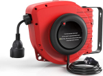 Automaatne kaablirull 15 m + 1,5 m v&auml;litingimustes kasutatav 1500 W (maksimaalne koormus lahti keritud: 3200 W) 180&deg; p&ouml;&ouml;ratava seinakinnitusega, nullinupuga ja reguleeritava stopperiga.