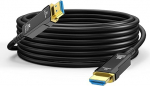 8K Glasfaser HDMI Kabel 15M, 48Gbps Ultra High Speed HDMI 2.1 Kabel 8K@60Hz,4K@120Hz/144Hz Dynamic HDR eARC Dolby HDCP2.2 Kompatibel mit PS5,Xbox SeriesX,PC,TV