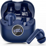 ANC Kopfh&ouml;rer Kabellos Bluetooth, Bluetooth 5.4 Kopfh&ouml;rer mit 8 EQ-Modu, -45 dB ANC Noise Cancelling In Ear Kopfh&ouml;rer mit 6-Mic KI Klarer Anruf, APP-Steuerung, Kabelloses Laden, Multipoint, IP7, 40st