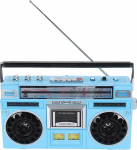 Bluetooth-kassettim&auml;ngija, kaasaskantav Vintage kassettmagnetofon koos pikendatava antenniga, FM MW SW1 SW2 4 b&auml;ndiga kassettim&auml;ngija eakatele inimestele