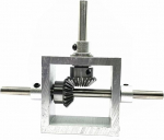 QXSJEDYCH Mitre Gearbox 1 Piece 90&deg; Bevel Gear 90&deg; Right Angle Drive Reverse Gear 1M 20T 6 mm 8 mm Shaft 1:1 Angle Gear Steering Device Sprocket Mechanical (1 Ratio 1.8 mm Shaft)