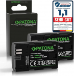 PATONA 2 x Premium aku asendaja Canon LP-E6N LP-E6 2400 mAh &uuml;hildub EOS XC10 R R5 R6 7D 6D 5D Mark II III IV 60D 70D 80D 90D mudeliga