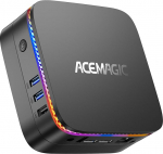 ACEMAGIC AK1Plus Mini PC, 12th Gen &Iacute;ntel Alder Lake N95 (kuni 3,40 Ghz), 16GB DDR4 1TB M.2 SSD Mini arvuti Win 11 Pro | WiFi 5 | BT 4.2 | 4K UHD | RGB | RJ45, kontorisse koduteatrile.