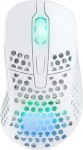 Xtrfy M4 traadita &uuml;likerge m&auml;nguhiir RGB Reguleeritav kuju 2.4GHz viivituseta traadita 75 tundi kestev aku valge M4W-RGB-valge M4W-RGB-valge