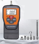 Digitales Kraftmessger&auml;t, Tragbares Spannungsdruck-Digital-Kraftmessger&auml;t Push-Pull-Kraftpr&uuml;fger&auml;t Messger&auml;t Hochpr&auml;zise Presse 100N / 200N 300N 500N Digitalanzeige-Dynamometer(50N)