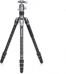 Benro Carbon Fibre Zero Series Tripod/Monopod with VX20 Ballhead, 5 Leg Sections, Twist Leg Locks, Padded Carrying Case (FRHN14CVX20) Max Height 139.5 cm